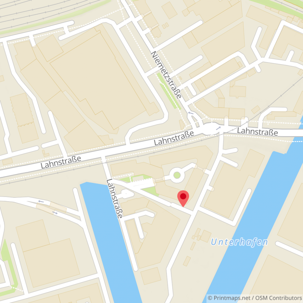 Projektagentur Eingang Lahnstrasse 17